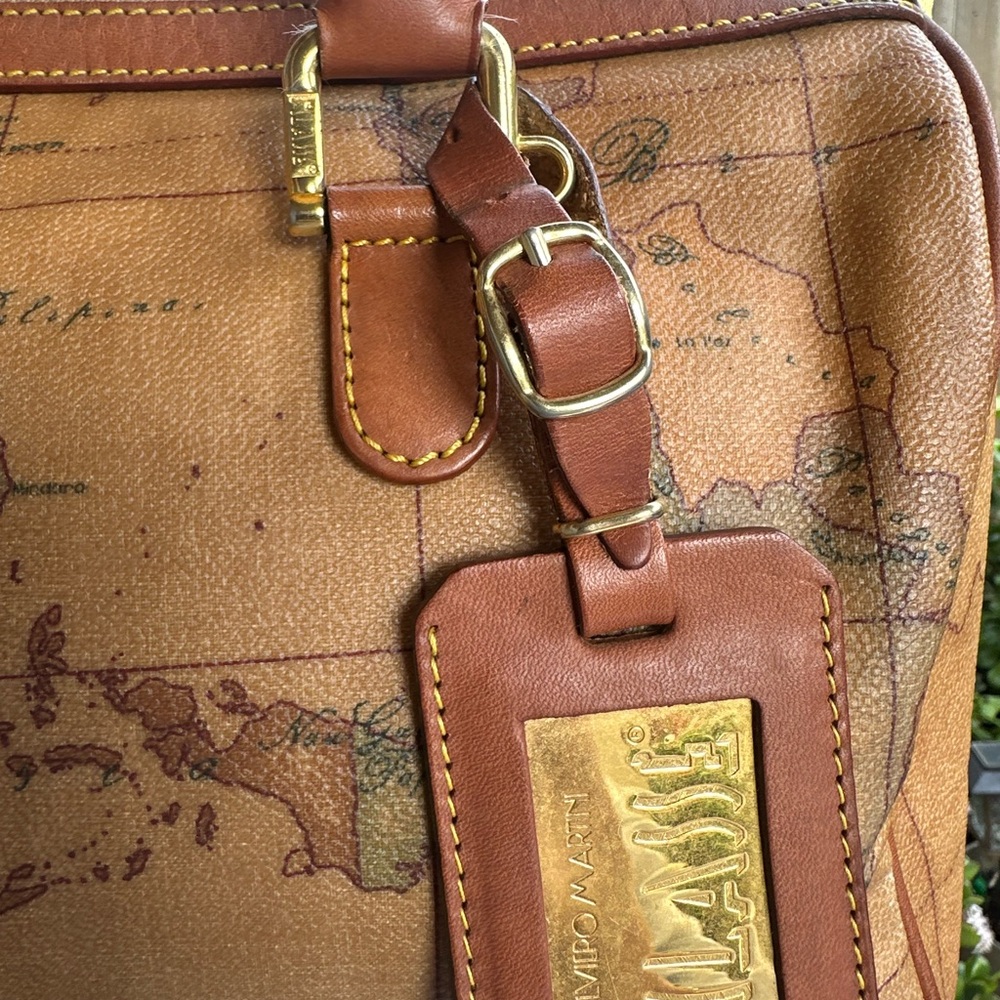 ALVIERO MARTINI 1ª Classe Geo Classic Boston Bag - Picture 12 of 13